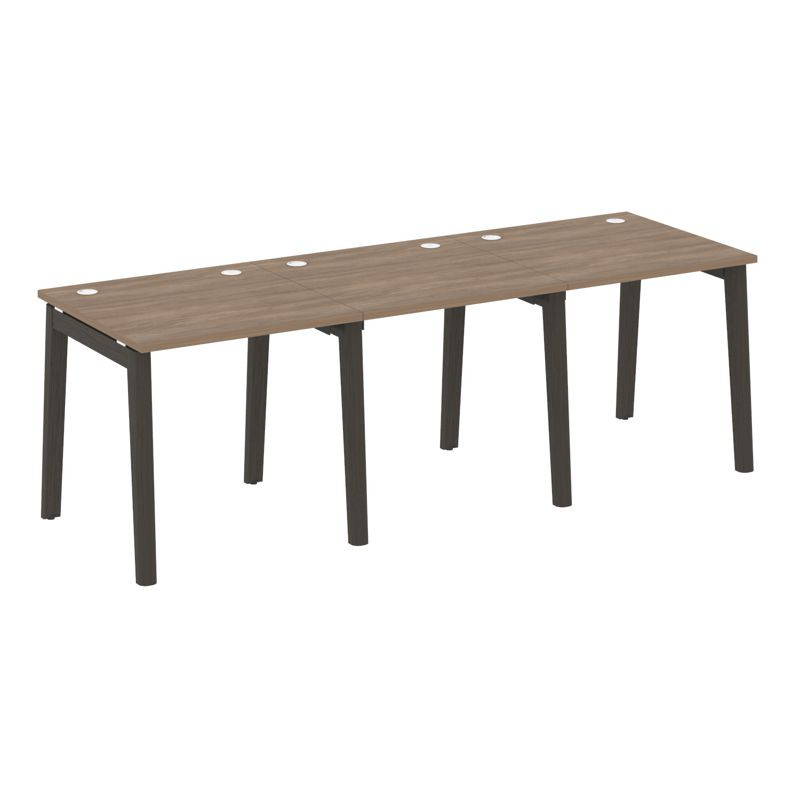 Onix Wood Рабочая станция OW.RS-3.0.8 Дуб Аризона/Дуб Темный/Металл Антрацит 2340*800*750