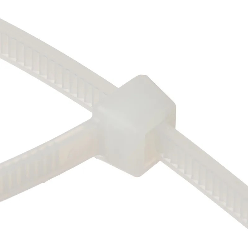 Хомут стяжка нейлоновая TOPFORT 5х250 (4,8х250 мм) белый 100 шт/уп