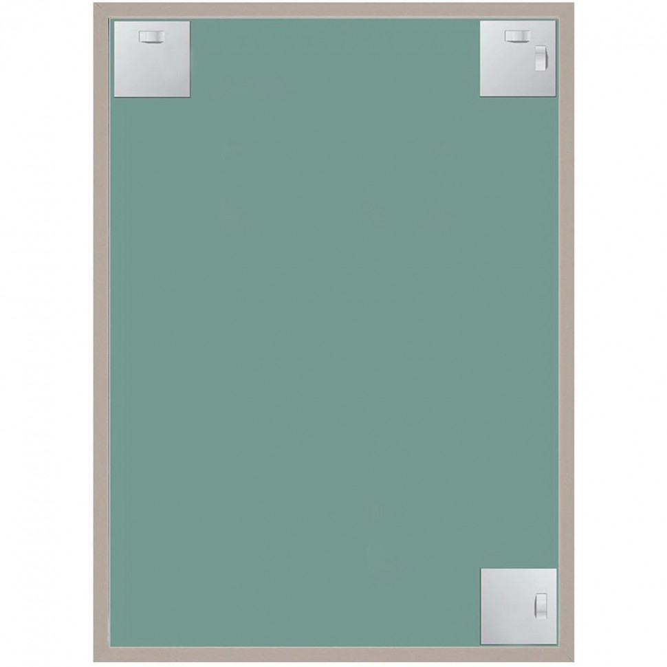 Зеркало МИР_Комус Мебель в раме  ПЛС 500х700 (КС365004030) коричневый