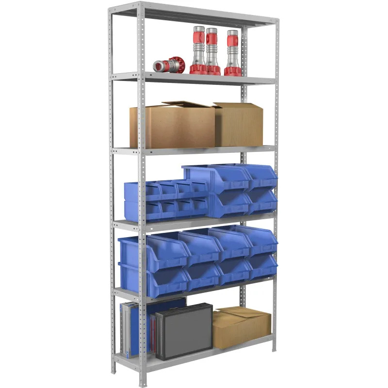 Стеллаж 0MX_СТМ медицинский MS 200/100х60/6 (6 полок)