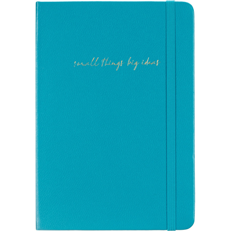 Ежедневник недатированный синий, А5, 140x200мм, 136 л. ATTACHE