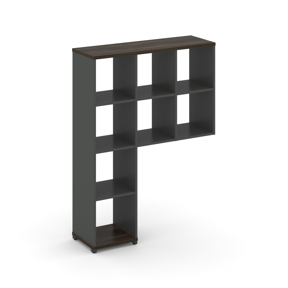 Concept Надставка высокая CN.NV-001 Дуб Мали/Антрацит/Металл Антрацит 1099*350*1486