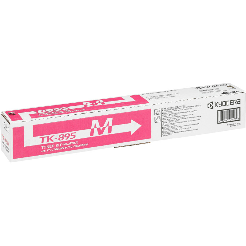Тонер-картридж Kyocera TK-895M пурп. для FS-C8020MFP/C8025