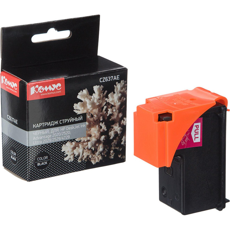 Картридж струйный Комус 46 CZ637AE чер. для DJ 2520hc Картридж струйный Комус 46 CZ637AE чер. для DJ 2520hc