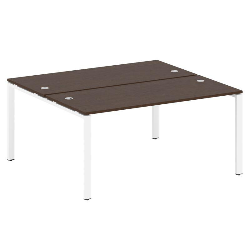 Metal System Рабочая станция на П-образном м/к БП.РАС-СП-2.4 Венге Цаво/Металл Белый 1600*1475*750 Metal System Рабочая станция на П-образном м/к БП.РАС-СП-2.4 Венге Цаво/Металл Белый 1600*1475*750