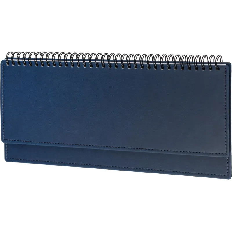 Планинг датированный 2026, синий 303х150 мм, 120 стр,АТТАСНЕ Вива