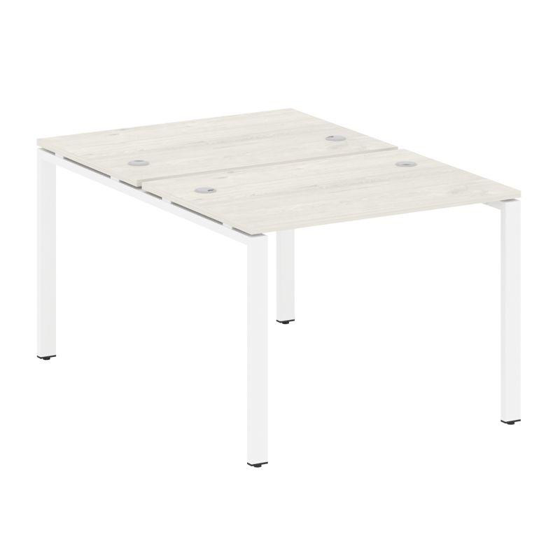 Metal System Рабочая станция на П-образном м/к БП.РАС-СП-2.1 Дуб Наварра/Металл Белый 1000*1475*750 Metal System Рабочая станция на П-образном м/к БП.РАС-СП-2.1 Дуб Наварра/Металл Белый 1000*1475*750