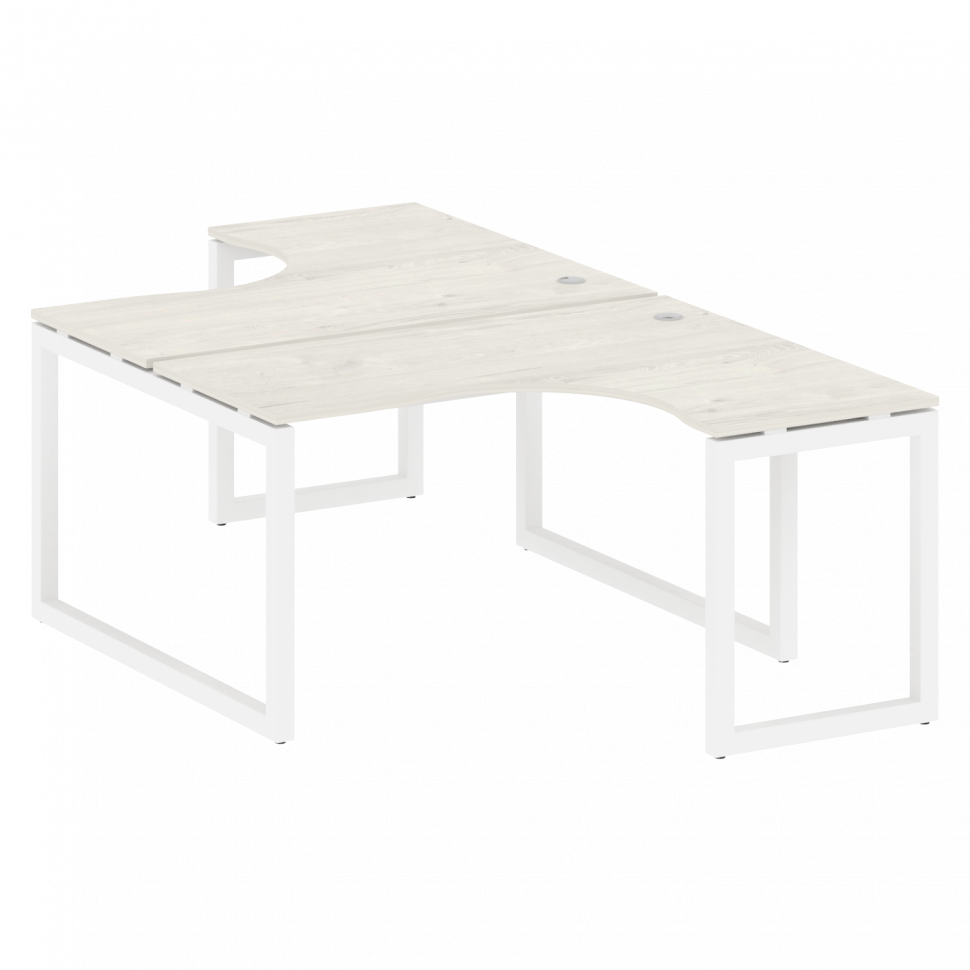 Metal System Quattro Рабочая станция криволинейная на О-образном м/к 50БО.РАС-СА-2.3 Дуб Наварра/Мет Metal System Quattro Рабочая станция криволинейная на О-образном м/к 50БО.РАС-СА-2.3 Дуб Наварра/Мет