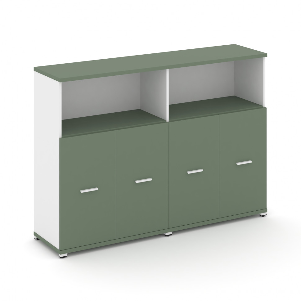 Concept Шкаф 2 широкие секции, 3 ниши CN.STS-323 W Кобо/Белый Бриллиант/Металл Белый 1668*420*1186 Concept Шкаф 2 широкие секции, 3 ниши CN.STS-323 W Кобо/Белый Бриллиант/Металл Белый 1668*420*1186