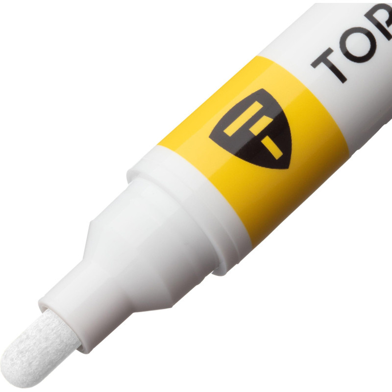 Маркер лаковый TOPFORT Paint 6 мм белый