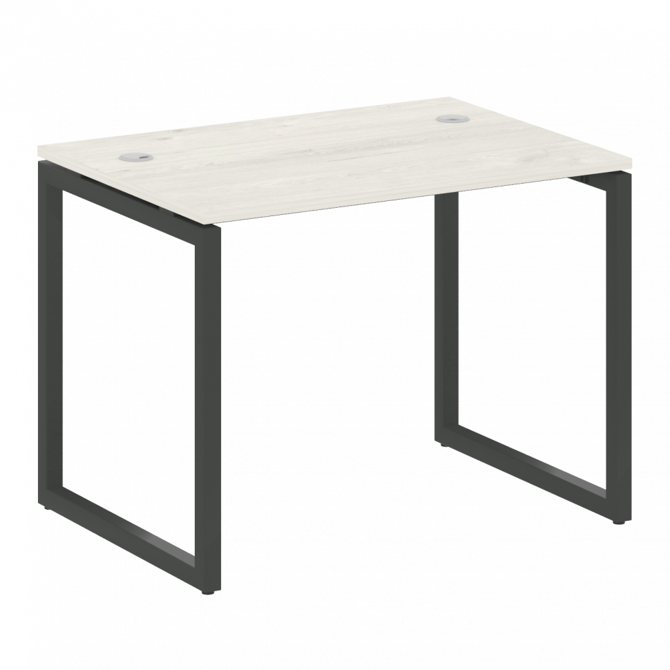 Metal System Quattro Стол письменный на О-образном м/к 40БО.СП-1 Дуб Наварра/Металл Антрацит 1000*72