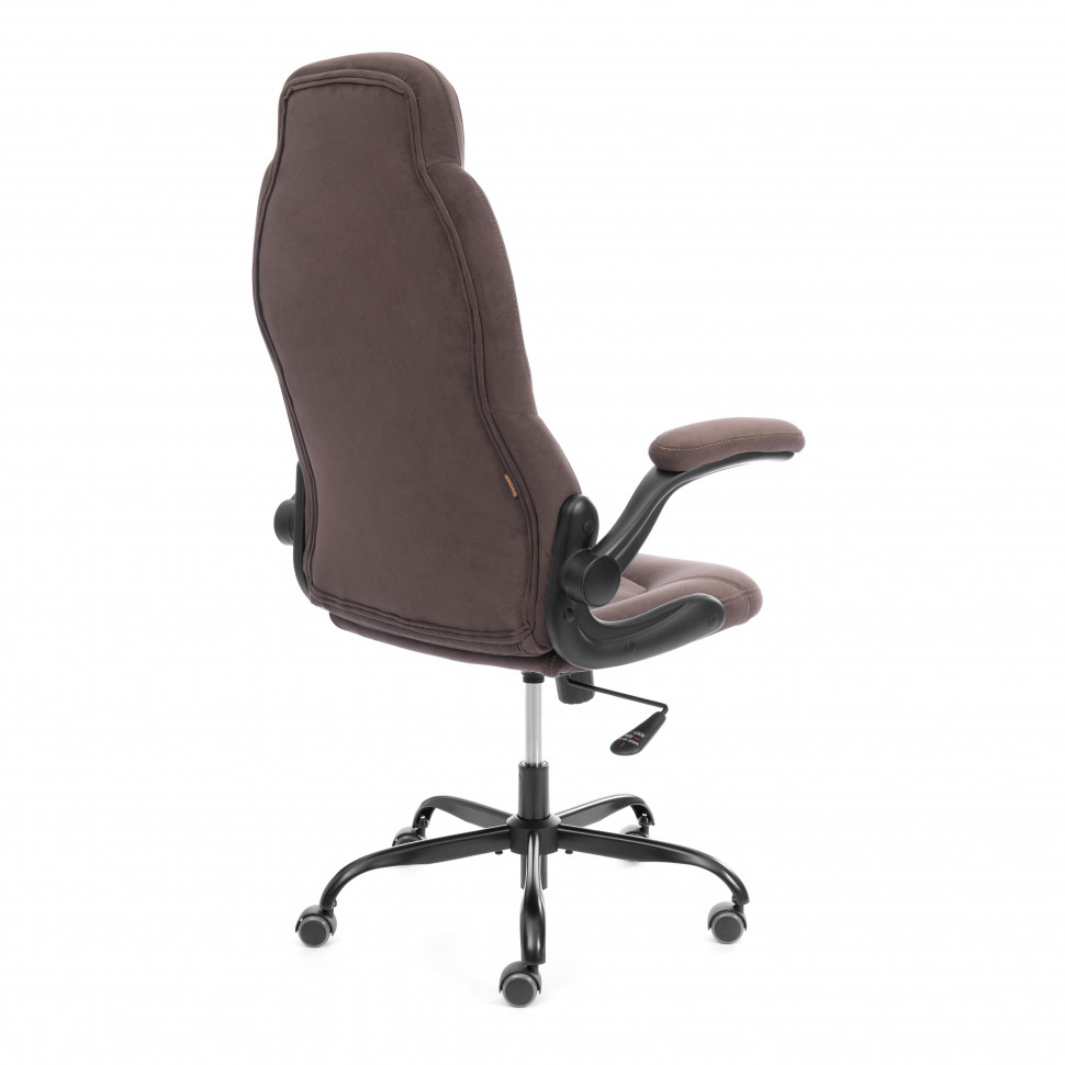 Кресло BAZUKA metalBL велюр, коричневый, 6 Кресло BAZUKA metalBL велюр, коричневый, 6