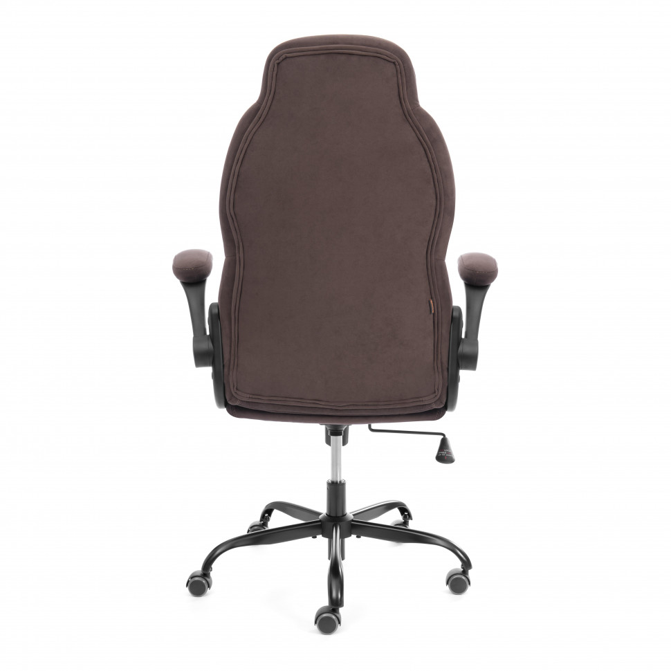 Кресло BAZUKA metalBL велюр, коричневый, 6 Кресло BAZUKA metalBL велюр, коричневый, 6