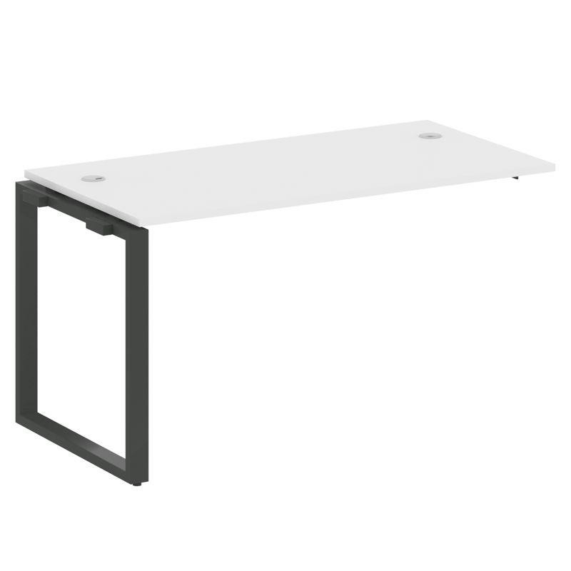 Metal System Проходной элемент рабочей станции на О-образном м/к БО.ПРС-СП-1.3 Белый/Металл Антрацит Metal System Проходной элемент рабочей станции на О-образном м/к БО.ПРС-СП-1.3 Белый/Металл Антрацит