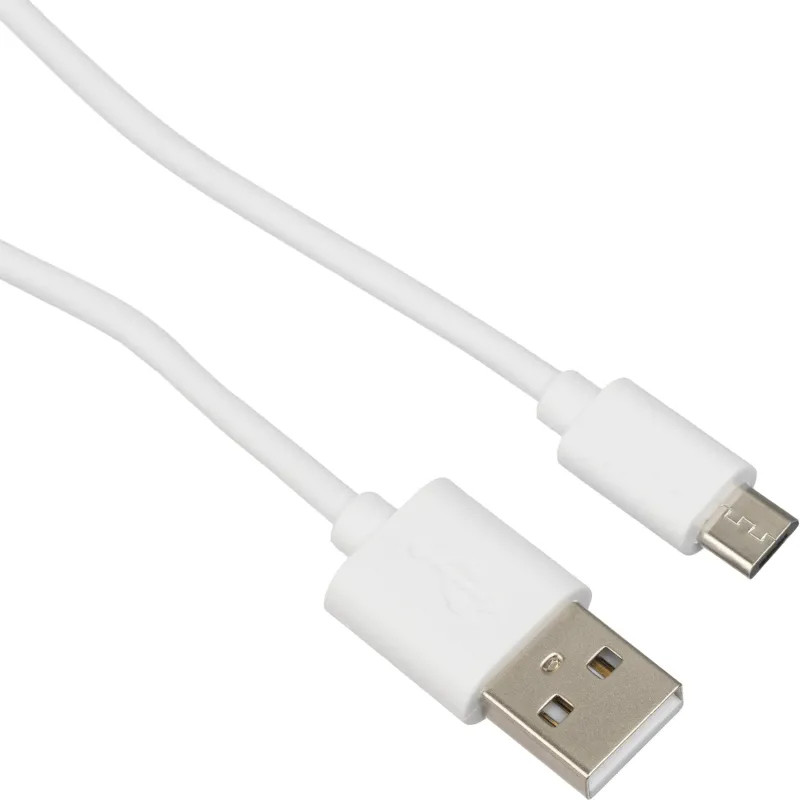 Кабель 2,4A, 1м, USB - Micro-USB, TPE, белый BT-JCBL-004/U152