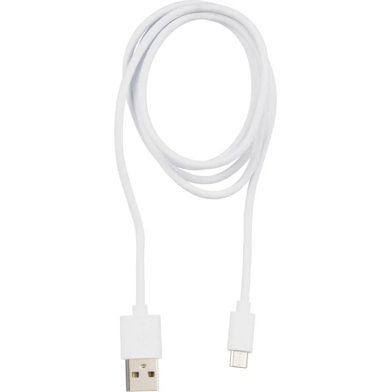 Кабель 2,4A, 1м, USB - Micro-USB, TPE, белый BT-JCBL-004/U152