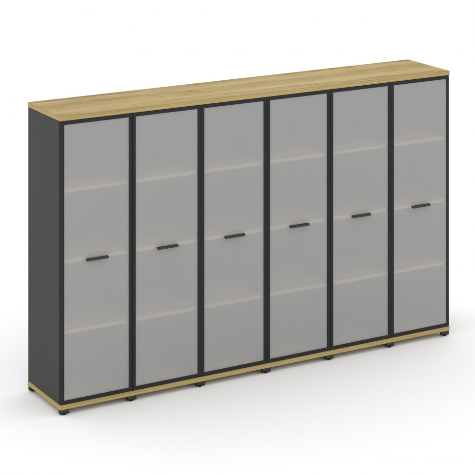 Concept Шкаф 6 узких секций, 4 ниши CN.STU-466 RMB A Дуб Винченцо/Антрацит/Металл Антрацит/Сатин 250 Concept Шкаф 6 узких секций, 4 ниши CN.STU-466 RMB A Дуб Винченцо/Антрацит/Металл Антрацит/Сатин 250