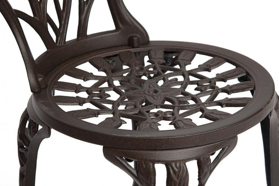 Комплект Secret De Maison Waltz of flowers (стол +2 стула) алюминиевый сплав, D60/H67, 47Х41Х86см, бронза/bronze