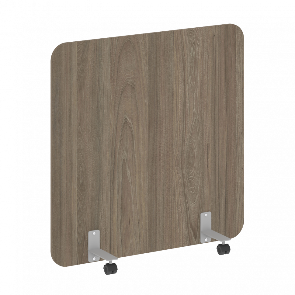 R-line Перегородка на металлических опорах, на роликах DP.R-120-120 Вяз Благородный/Металл Серый 120