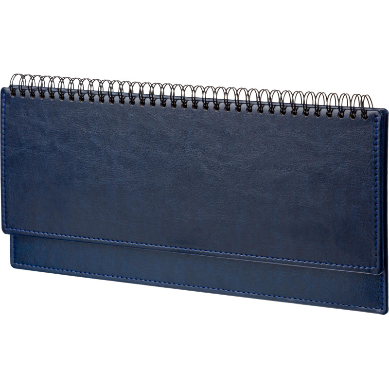 Планинг недатированный , синий, 303х150 мм,  120стр, Agenda