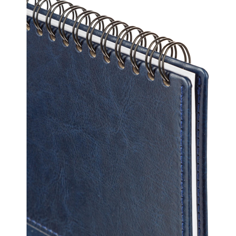 Планинг недатированный , синий, 303х150 мм,  120стр, Agenda