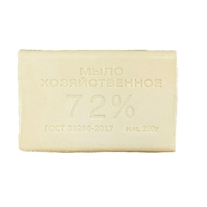 Мыло хозяйственное 72% без обертки 200 гр_СпбКзнВлгКр