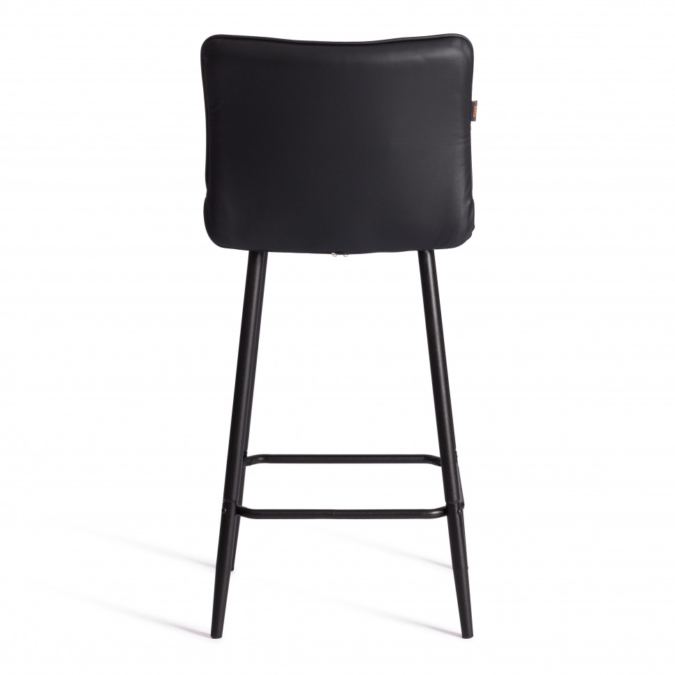 Полубарный стул  Bari/Бари экокожа , черный, 42х55х99 см