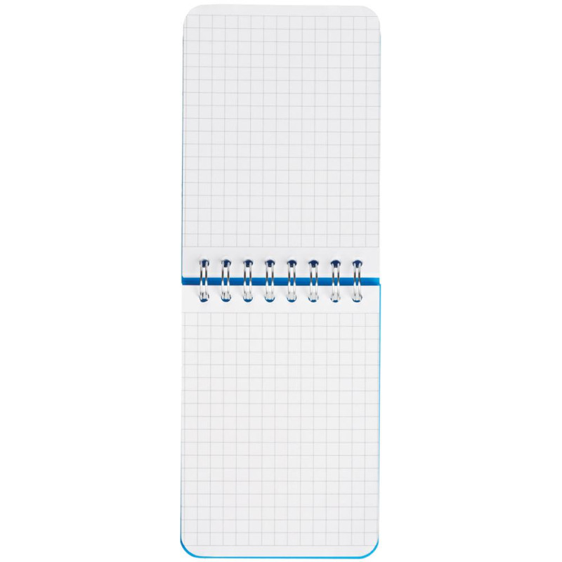 Блокнот А7,пласт обл,80л, ATTACHE FANTASY,голуб