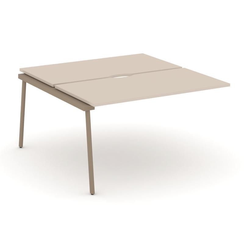 Estetica Двойной наборный элемент рабочей станциии ES.2.NRS-3-VP Капучино/Металл Латте 1380*1500*750 Estetica Двойной наборный элемент рабочей станциии ES.2.NRS-3-VP Капучино/Металл Латте 1380*1500*750