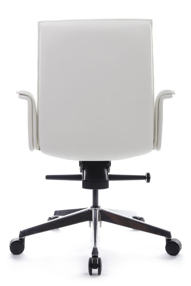 Кресло Rubens-M В1819-2 Белый (6207) натуральная кожа 68*68*98-104