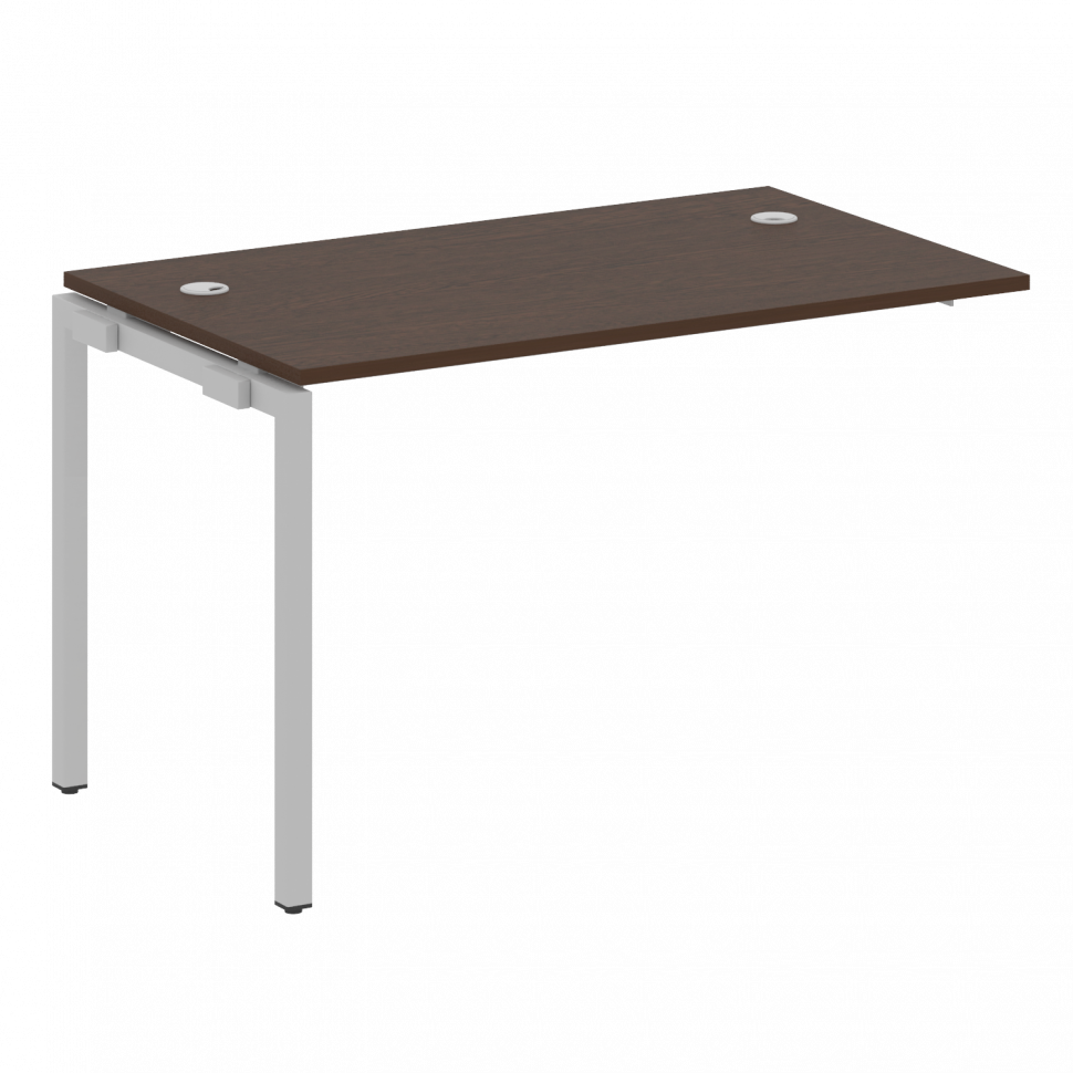 Metal System Quattro Проходной элемент рабочей станции на П-образном м/к 40БП.ПРС-СП-1.2 Венге Цаво/ Metal System Quattro Проходной элемент рабочей станции на П-образном м/к 40БП.ПРС-СП-1.2 Венге Цаво/