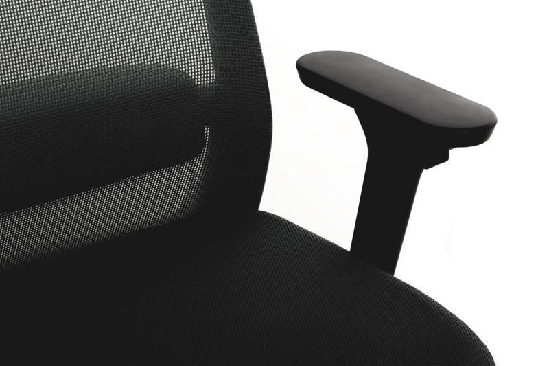 Кресло Ворк W-218C BLACK Черный