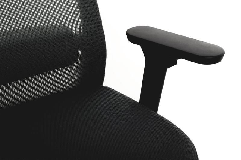 Кресло Ворк W-218C BLACK Черный