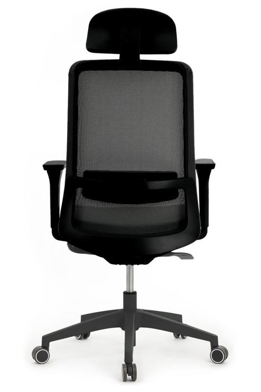 Кресло Ворк W-218C BLACK Черный