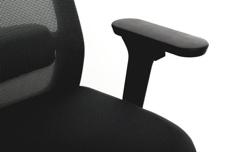 Кресло Ворк W-218C BLACK Черный