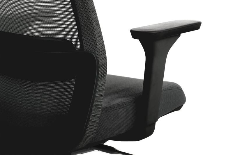 Кресло Ворк W-218C BLACK Черный