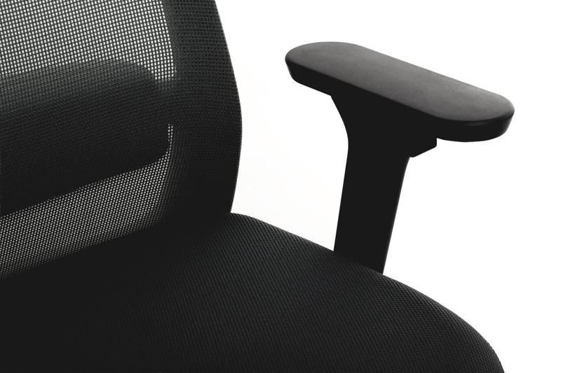 Кресло Ворк W-218C BLACK Черный