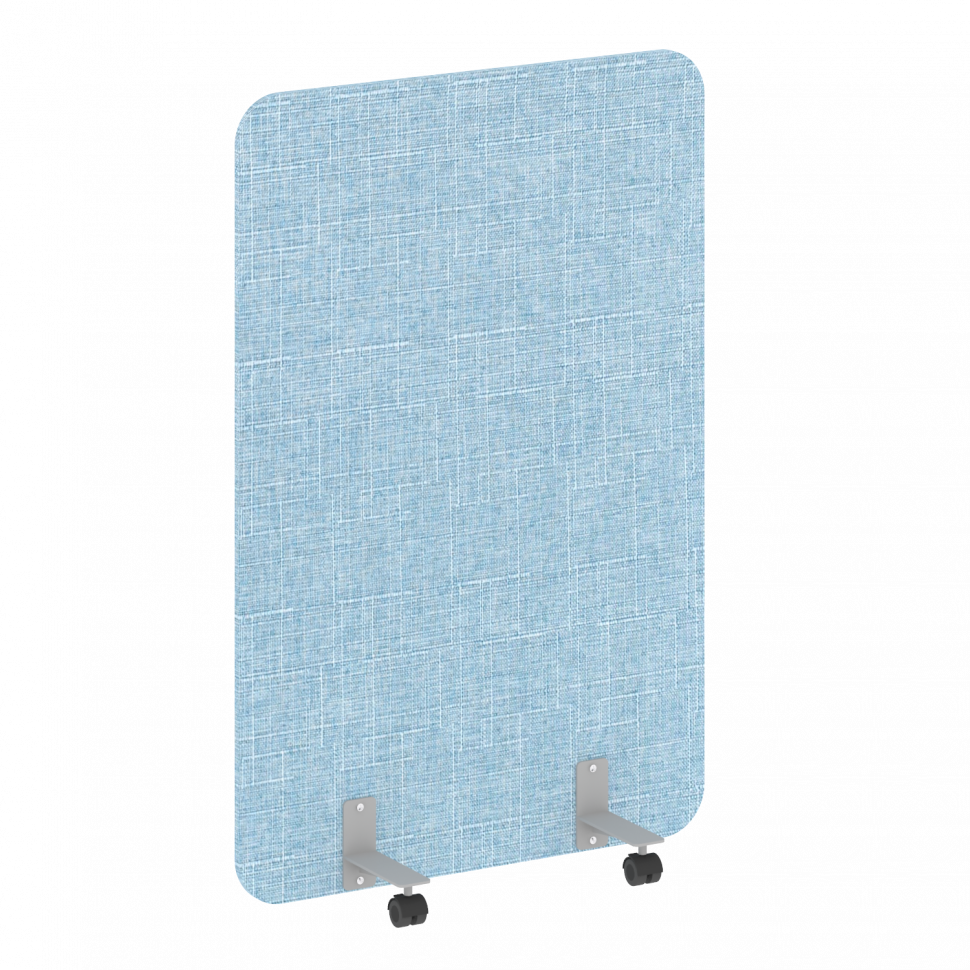 R-line soft Перегородка на металлических опорах, на роликах AP.R-100-150 Romeo 09/Металл Серый 1000*