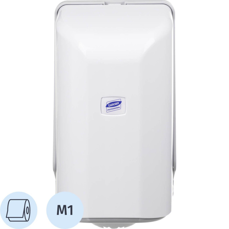 Диспенсер для полотенец рулон Luscan Professional ЦВ белый мини SG1