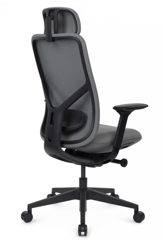 Кресло Антлер EAN-001A Черный пластик/Серый