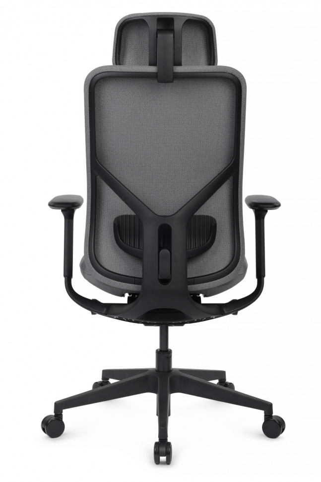 Кресло Антлер EAN-001A Черный пластик/Серый