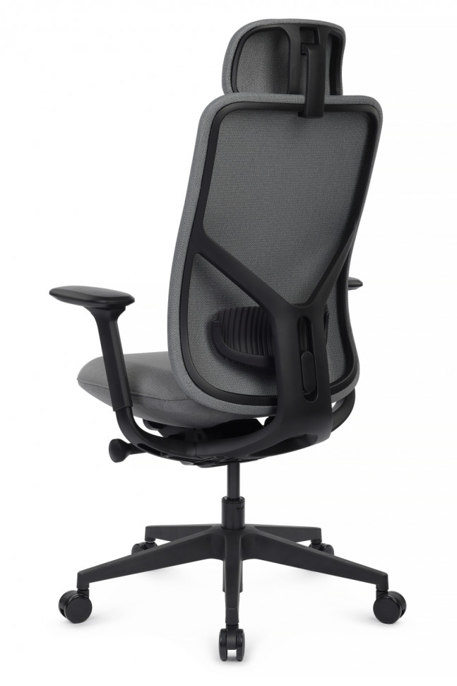 Кресло Антлер EAN-001A Черный пластик/Серый