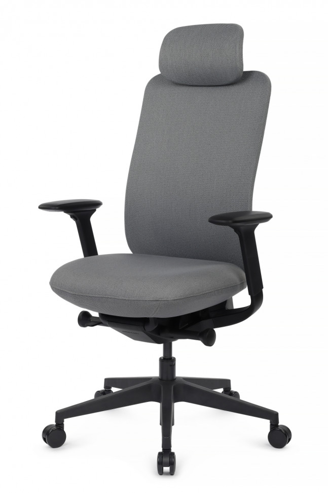 Кресло Антлер EAN-001A Черный пластик/Серый