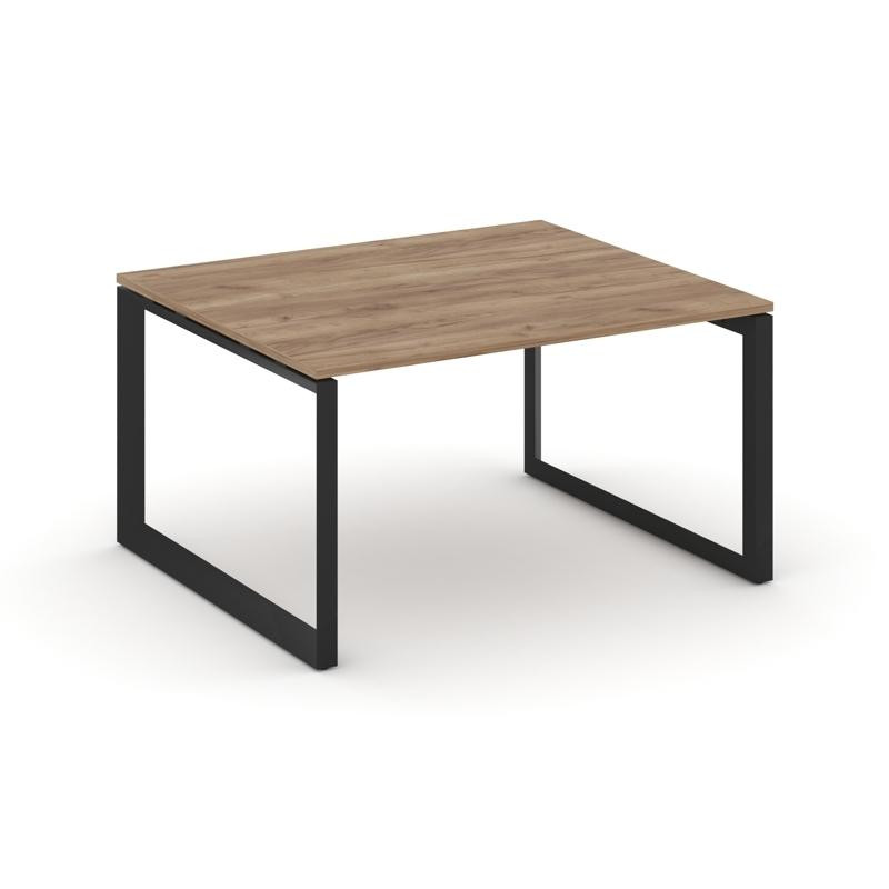 Style Project Стол переговорный SN-59O.SPRG-034.3 Дуб Табак/Металл Черный 1580*1180*750