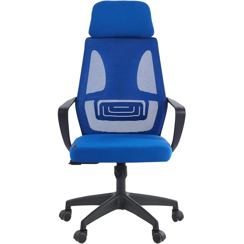 Кресло VT_Chairman CH636 черный пластик, синий