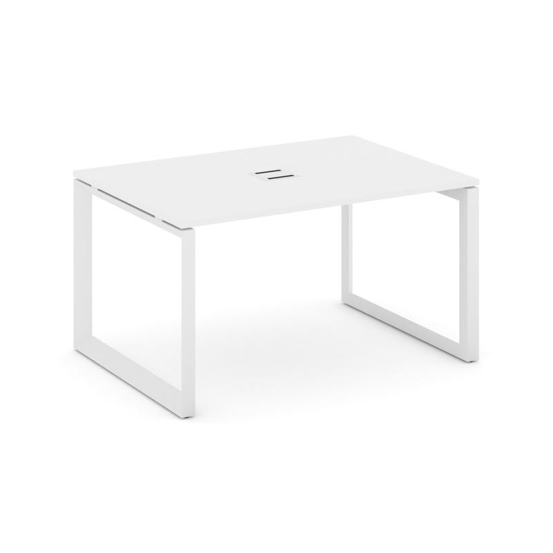 Style Project Стол переговорный SN-59O.SPRG-004 Белый/Металл Белый 1580*980*750