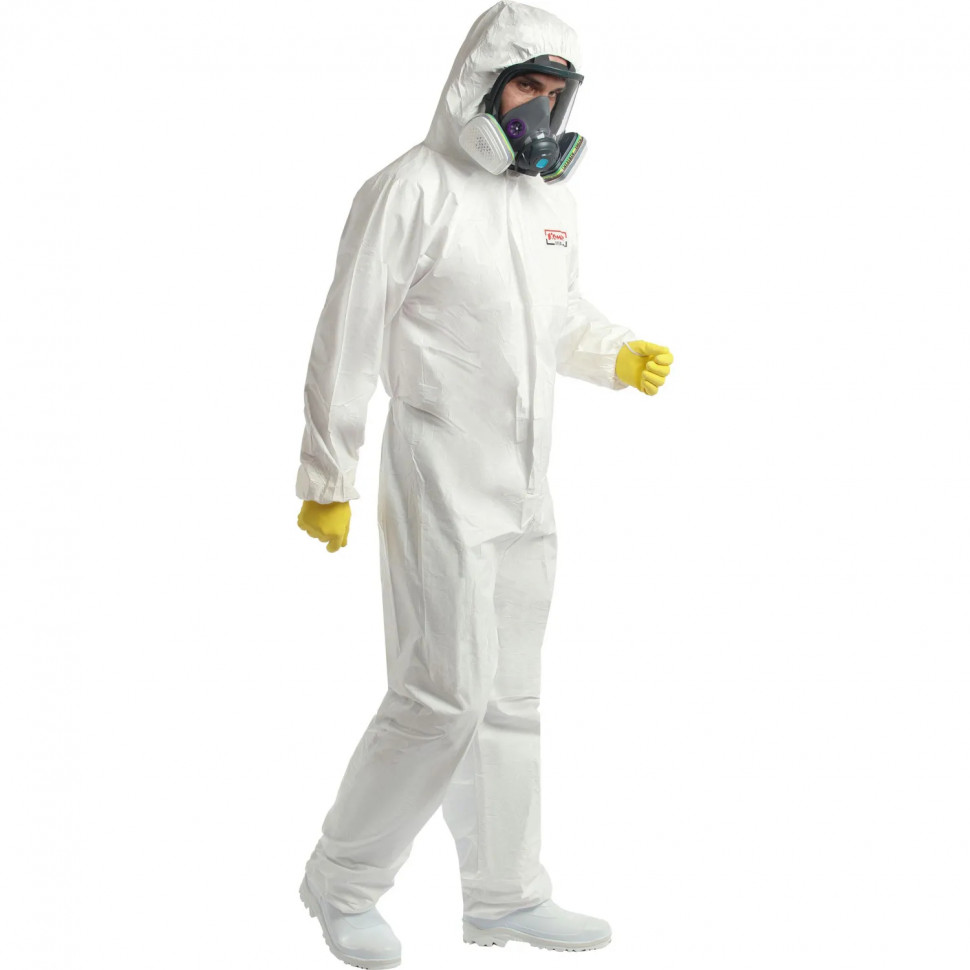 Комбинезон огр. срока использ. с капюшоном Комус Проф М65 р. XXL