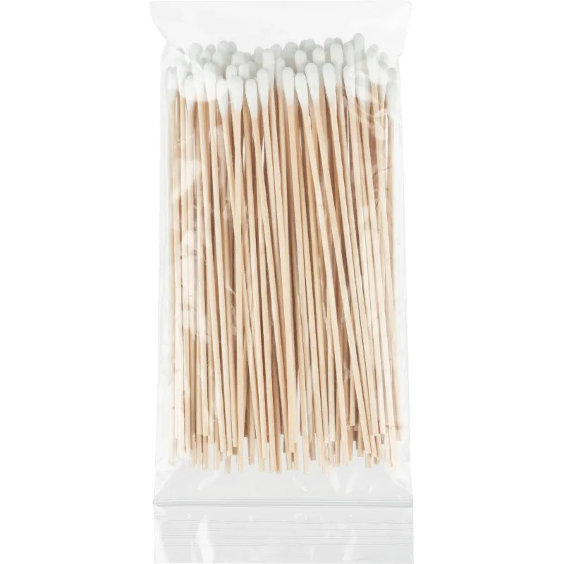 Зонд тампон (палочка) нестер. дерево/хлопок 15см, 100шт/уп Юникорнмед