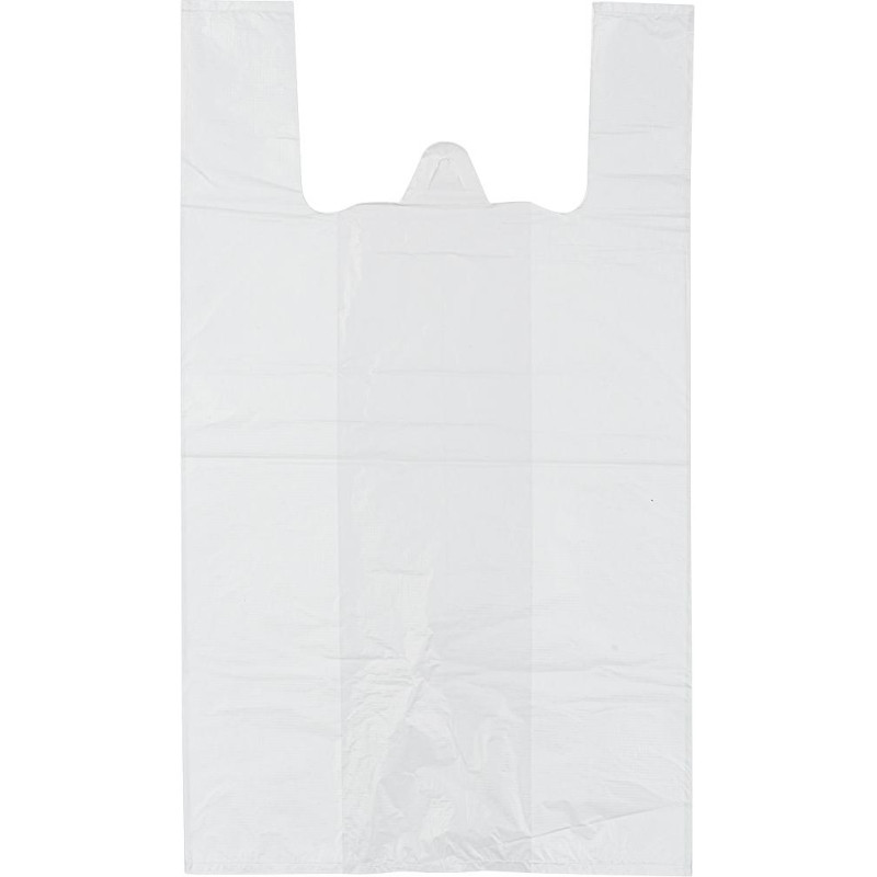 Пакет-майка ПНД 16+12х30 9 мкм 100шт./уп. белая