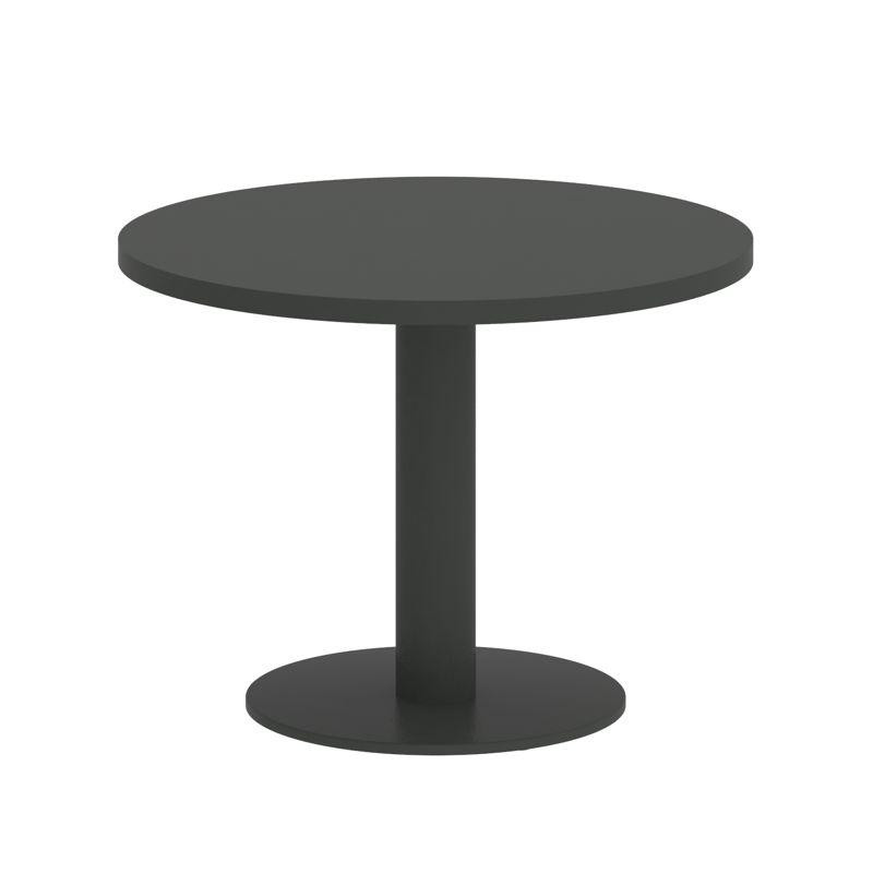 Riva Стол журнальный круглый А.СЖ-1 Антрацит NEW/Металл Антрацит 600*600*450